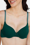 Zivame Glitter Straps Push-Up Wired Medium Coverage T-Shirt Bra - Botanical Garden — thumbnail 5